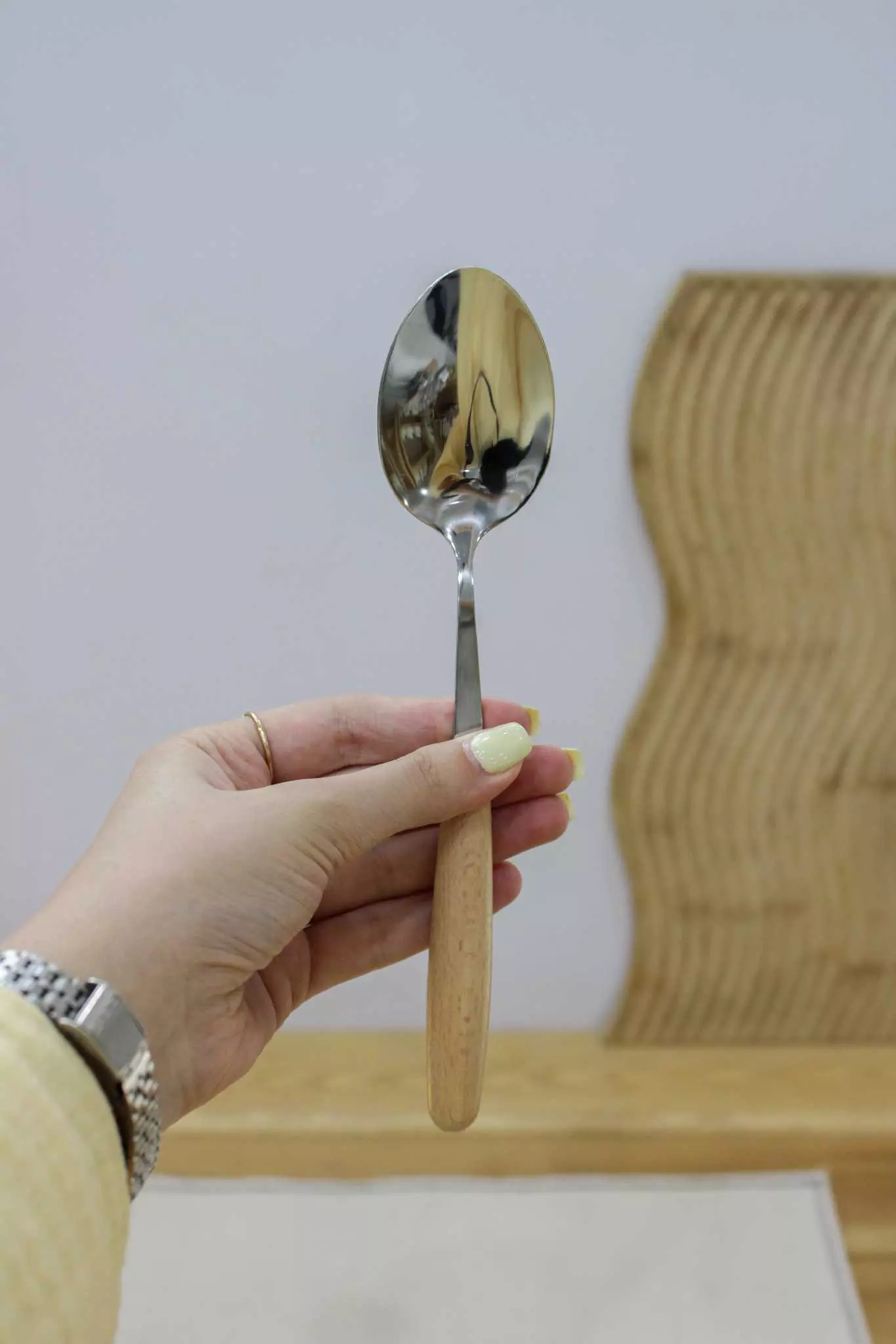 ست پذیرایی دسته چوبی